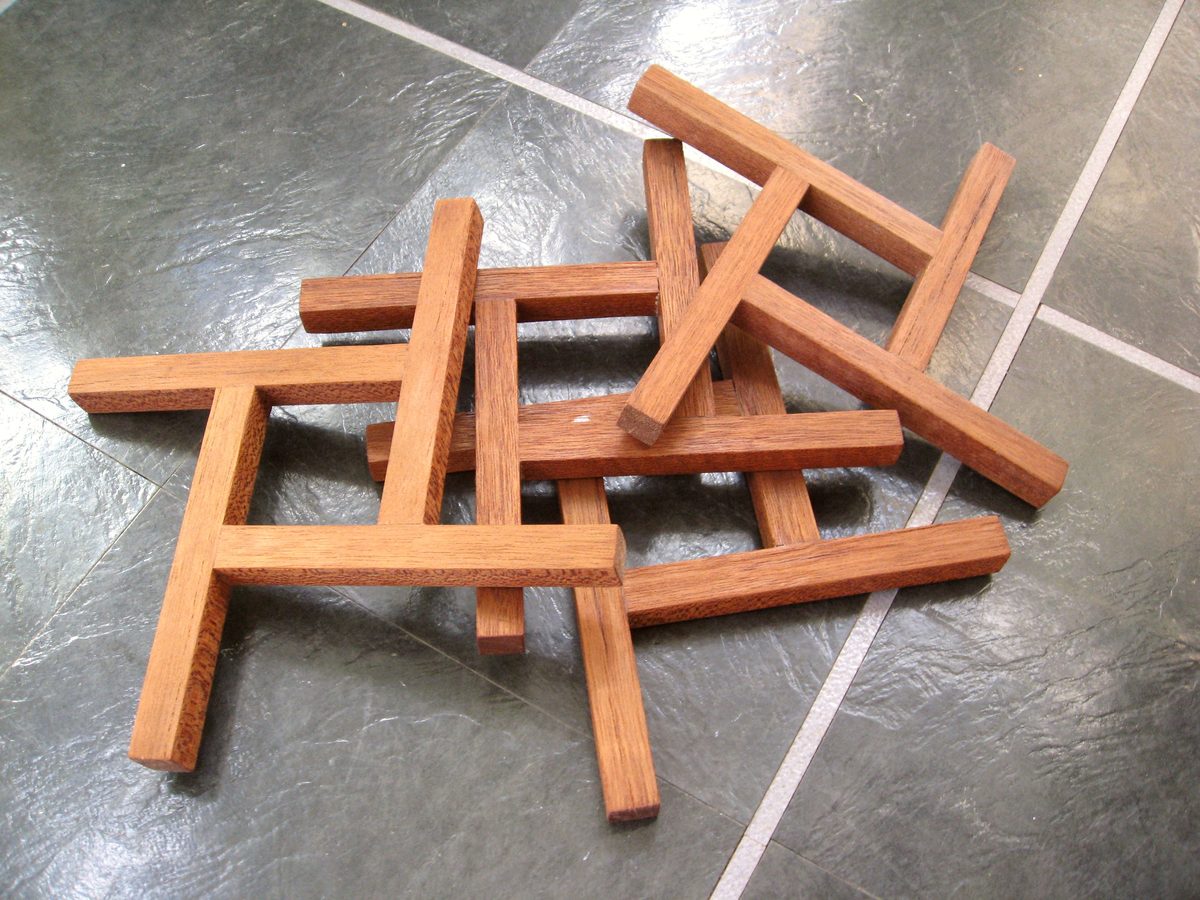 Trivet in Tasmanian oak